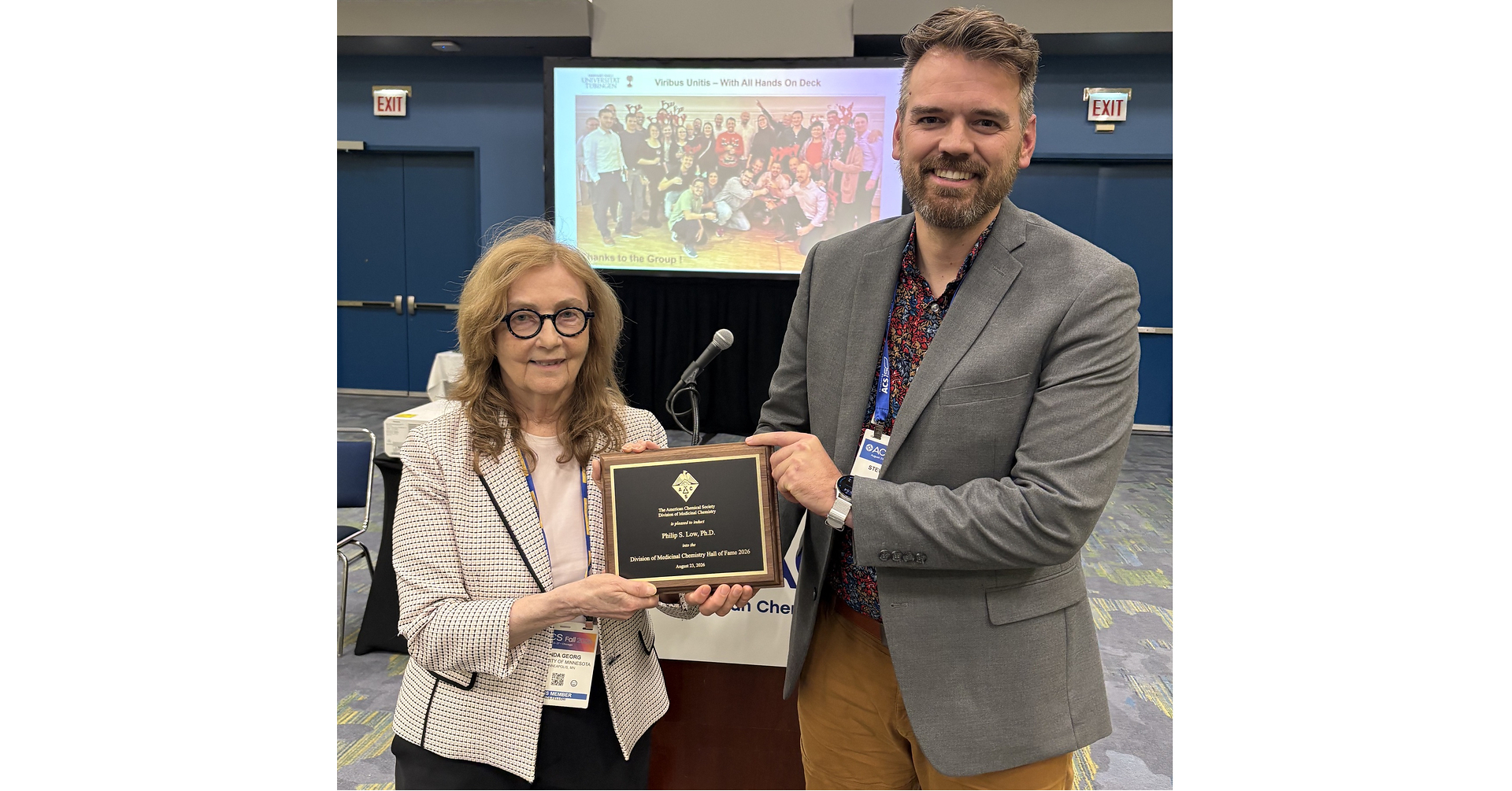 Dr. Philip S. Low Inducted into 2026 ACS Division of Medicinal Chemistry Hall of Fame