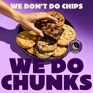 Insomnia Cookies Says Hello to Chunks as Six Fan-Favorite Cookies Get a Bigger, Meltier Upgrade