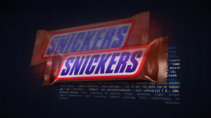 SNICKERS® Launches the World's First Digital Candy Bar for when AI Acts "Hungry"