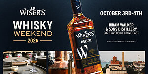 J.P. Wiser's Launches Whisky Weekend at the Historic Hiram Walker & Sons Distillery