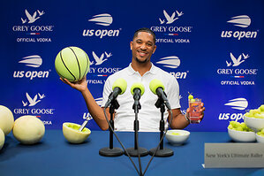 GREY GOOSE® VODKA TOASTS THE US OPEN® WITH JOSH HART, NEW YORK'S ULTIMATE BALLER