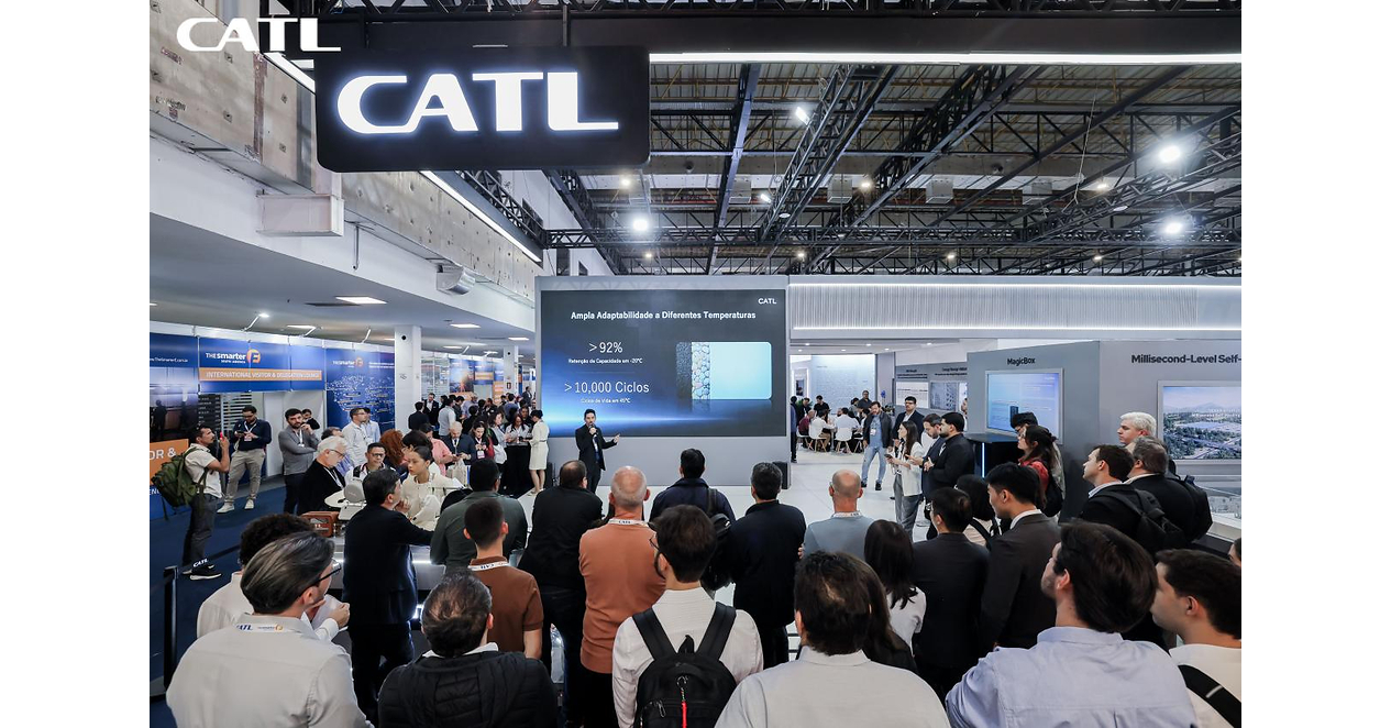 CATL Announces Local Partnership, Showcases Full-Chain Storage at The Smarter E South America 2026