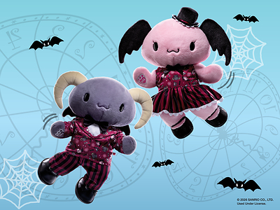 BUILD-A-BEAR DEBUTS EXCLUSIVE LLOROMANNIC PLUSH AS PART OF NEW SANRIO HALLOWEEN COLLECTION FOR THE FIRST TIME EVER IN SELECT COUNTRIES