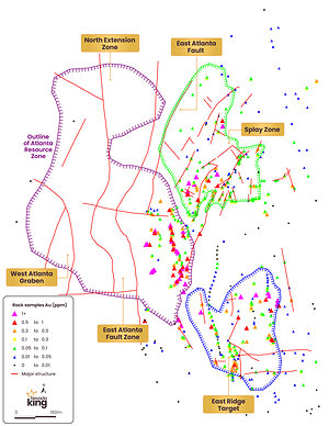 NEVADA KING SECURES FOURTH DRILL RIG TO ATLANTA, PROVIDES EXPLORATION DRILLING UPDATE