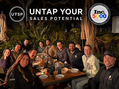 Untap Your Sales Potential Makes the Inc. 5000 for the Second Consecutive Year, Ranking No. 1,305 Among America's Fastest-Growing Private Companies