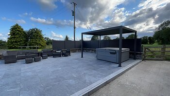 Spa or hot-tub shelter application
