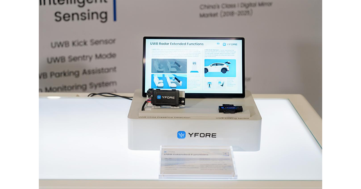 YFORE Unveils Multi-Scenario UWB Radar Sensing for Next-Gen Vehicles