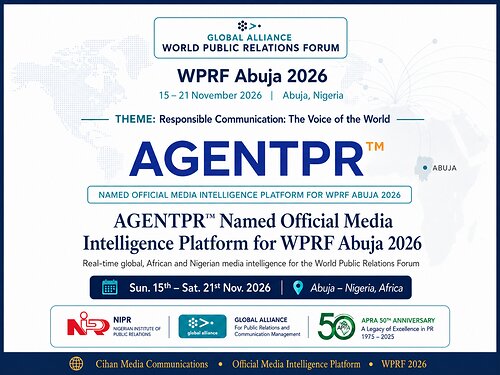 AGENTPR™ - Official Media Intelligence Platform for the WPRF This image opens in the lightbox