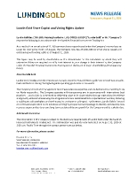 Lundin Gold Share Capital and Voting Rights
