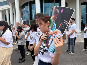 Family Federation for World Peace and Unification Leads Hundreds in Las Vegas Prayer Vigil for the Mother of Peace Ahead of South Korea Verdict