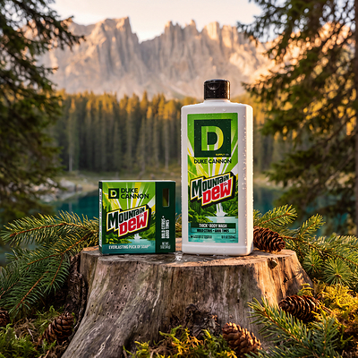 Available Exclusively At Walmart, The All-New Duke Cannon Bold Citrus and Good Times Body Wash Collection Delivers a Refreshing Citrus Scent Inspired by the Iconic Spirit of Mountain Dew®
