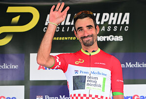David Lozano Wins King of the Mountains at the Philadelphia Cycling Classic