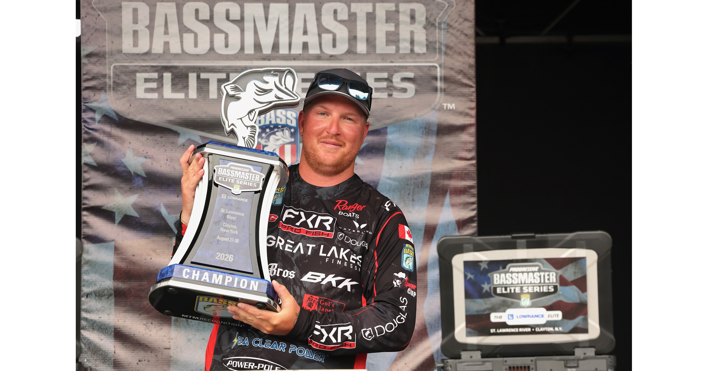Kung clinches first Bassmaster Elite Series title at St. Lawrence River