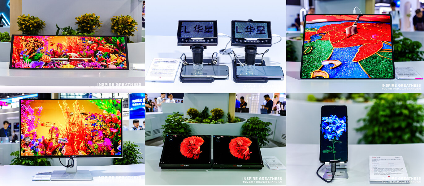 TCL CSOT Showcases New Innovations and Insights into the Future of Displays at DIC EXPO 2026