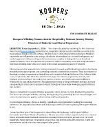 Press Release: Koopers Whiskey Names Austin Hospitality Veteran Jeremy Murray Director of Sales to Lead Brand Expansion