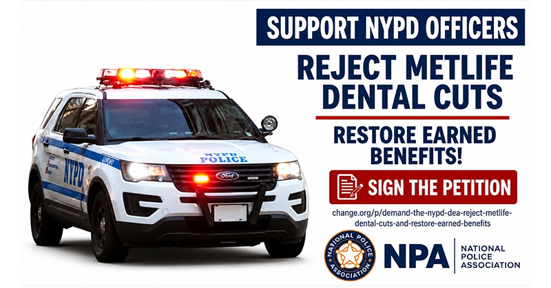 The National Police Association Supports NYPD Detectives Fighting to Protect Earned Benefits