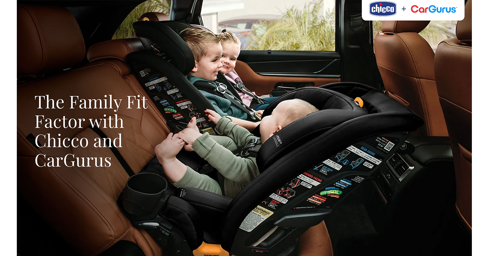 Chicco and CarGurus Introduce The Family Fit Factor to Keep Families Safe on the Road