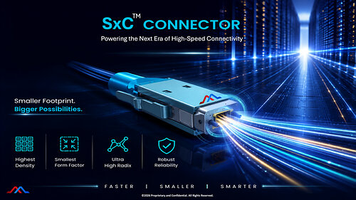 sXc™ Expanded Beam Optical Connector sXc™ Expanded Beam Optical Connector