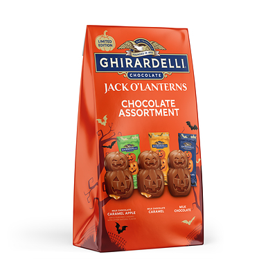 Ghirardelli kicks off fall with the return of its Jack O'Lantern chocolates.