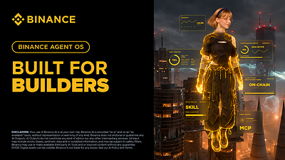 Binance Introduces Agent OS to Connect AI Applications to Financial Infrastructure.