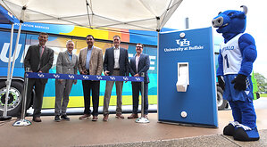 New Electric Buses Mark First University at Buffalo Transit Vehicles to Transition to Zero Carbon Mobility