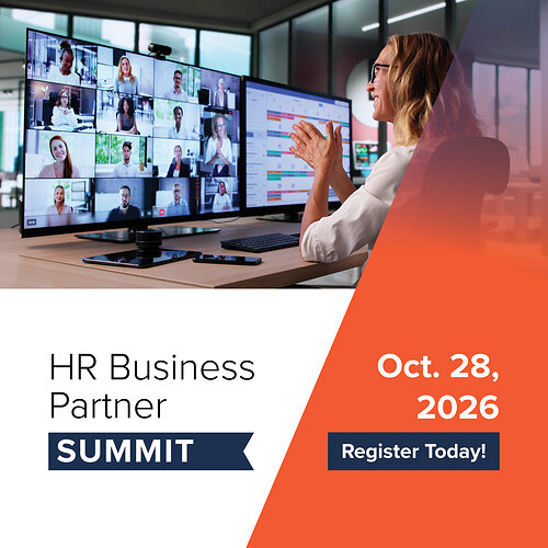 Join HCI's HR Business Partner Summit virtually on October 28, 2026.