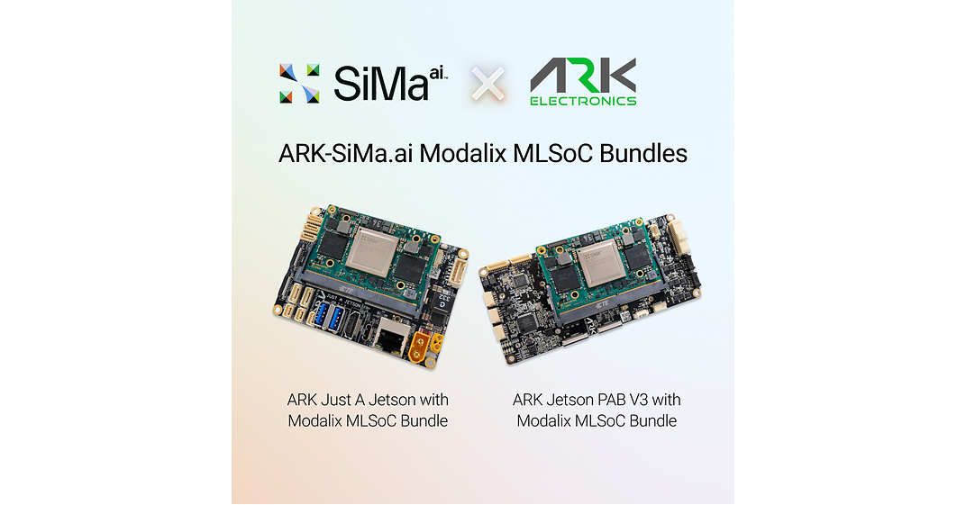 SiMa.ai and ARK Electronics Partner to Accelerate Intelligent, Autonomous Drones