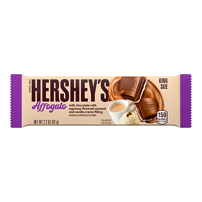 New Hershey's Creme Bar in Affogato flavor. New Hershey's Creme Bar in Affogato flavor.