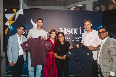 M SOCIAL COLLECTIVE BRINGS SPORT, WELLNESS AND COMMUNITY TO TIMES SQUARE DURING US OPEN WEEK