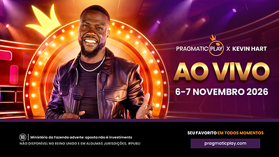 Pragmatic Play has teamed up with Kevin Hart for an exclusive live casino experience, coming 6-7 November.