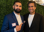 Paul Padda, managing owner and partner of Paul Padda Law, PLLC, with Athar Haseebullah, executive director of the ACLU of Nevada.