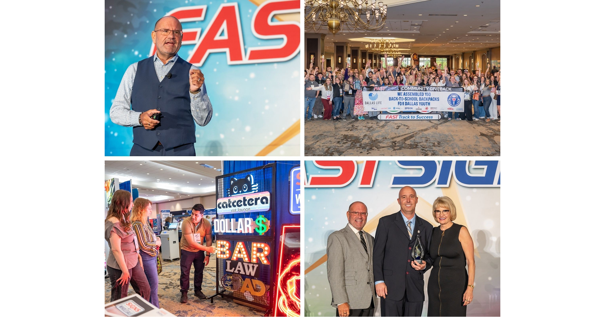 FASTSIGNS Honors More Than 300 Sales Professionals at 16th Annual Outside Sales Summit in Dallas