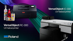 Roland DG Expands Industrial Direct-to-Object Printing Portfolio with Launch of VersaObject IO-300 and RC-300 Series