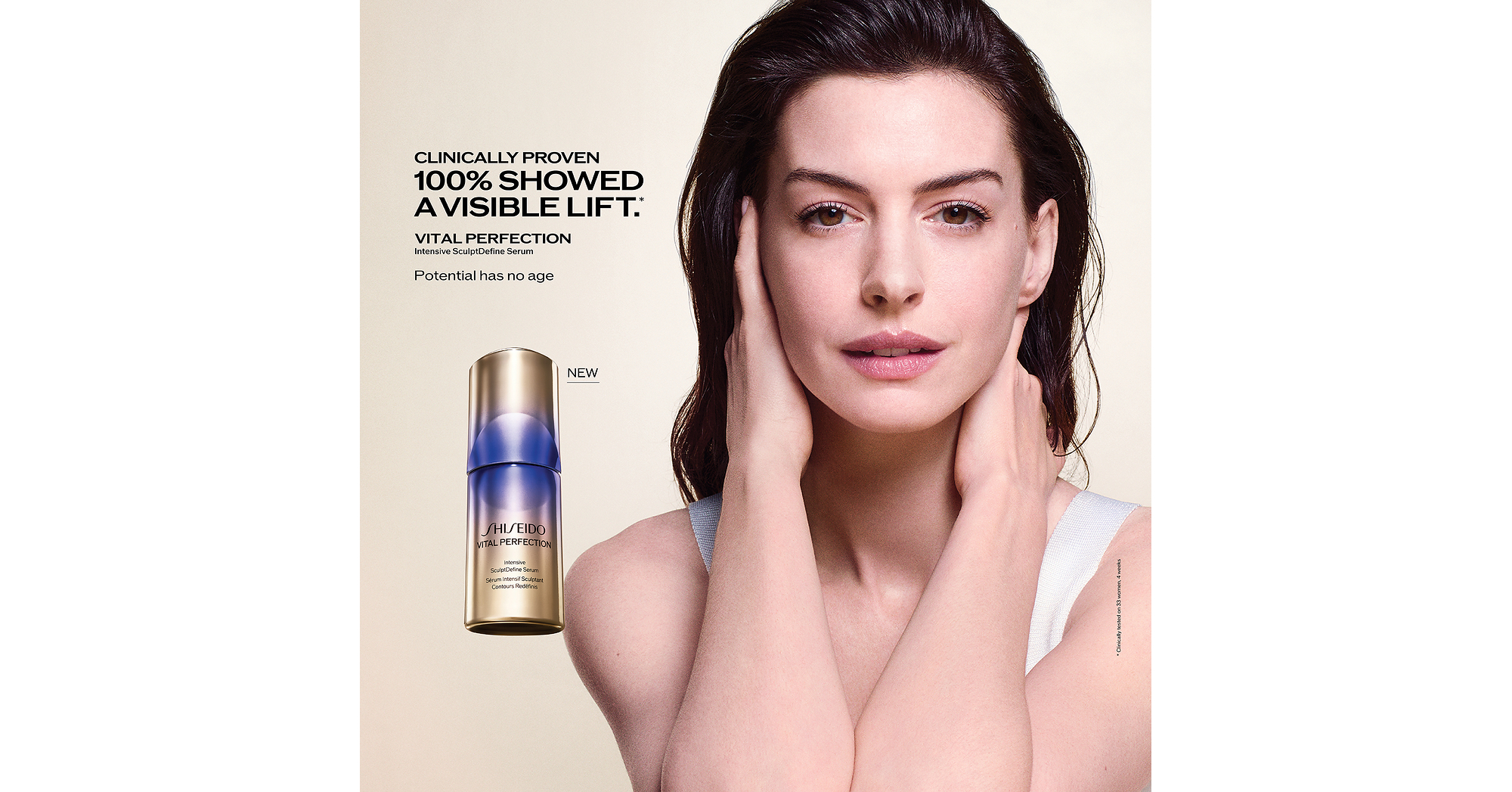 SHISEIDO presenta el Vital Perfection Intensive SculptDefine Serum, un suero transformador para el estiramiento facial y del cuello basado en la ciencia de la piel japonesa