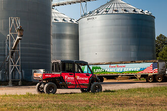 Can-Am est honorée de s'associer à Farm Rescue et de devenir son véhicule utilitaire officiel.