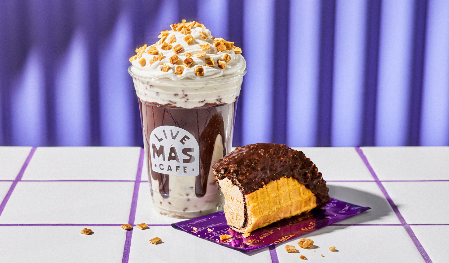TACO BELL INTRODUCES THE SALT &amp; STRAW CHURRO ICE CREAM TACO NATIONWIDE