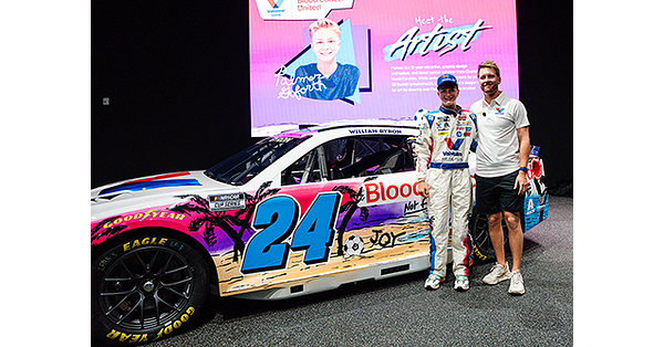 From sketchbook to speedway: One child's dream drives hope for kids with blood cancer
