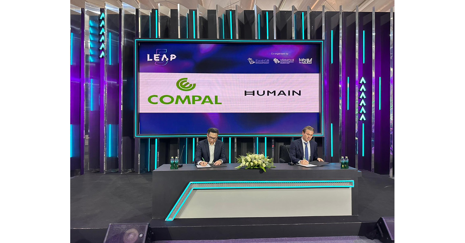 HUMAIN s'associe à Compal pour stimuler l'expansion de l'IA, du cloud à la périphérie du réseau et présentera ce partenariat lors du salon LEAP 2026