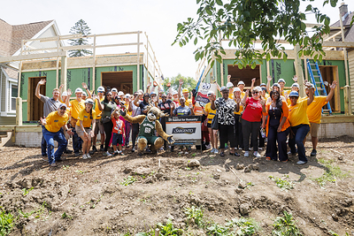 Sargento celebrates milestone 40th and 41st sponsored home builds with Milwaukee Habitat for Humanity in July 2025