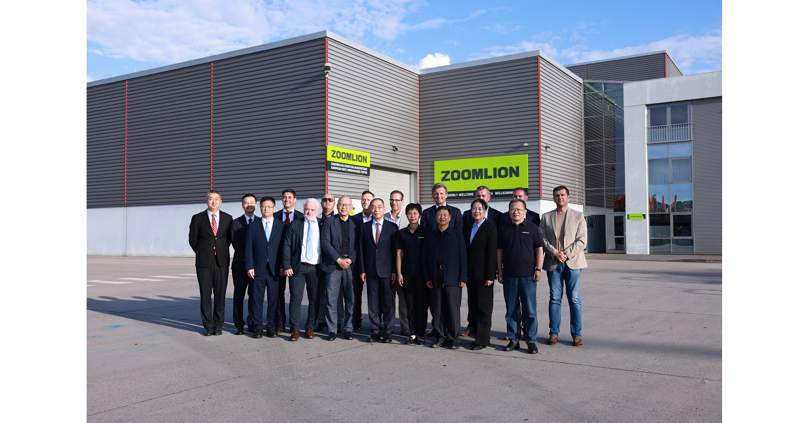 Zoomlion st&auml;rkt seine lokale Pr&auml;senz in Europa durch eine Ausweitung der Zusammenarbeit in den Bereichen Service, Fertigung und Technologie