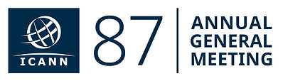 ICANN87 Annual General Meeting Logo ICANN87 Annual General Meeting Logo