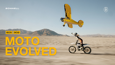 MOTO EVOLVED. BONNELL INTRODUCES THE ALL-NEW 805 RX, THE FIRST MODEL IN ITS NEW E-MOTO RANGE