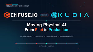 Enfuse Acquires Kubia to Move Physical AI From Pilot to Production