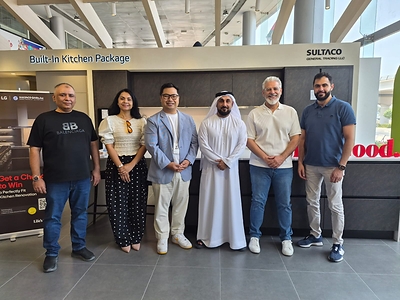 إل جي تحتفل باختتام حملتها بتسليم مطبخ بعد التجديد بالكامل كجائزة كبرى بقيمة 65 ألف درهم إماراتي