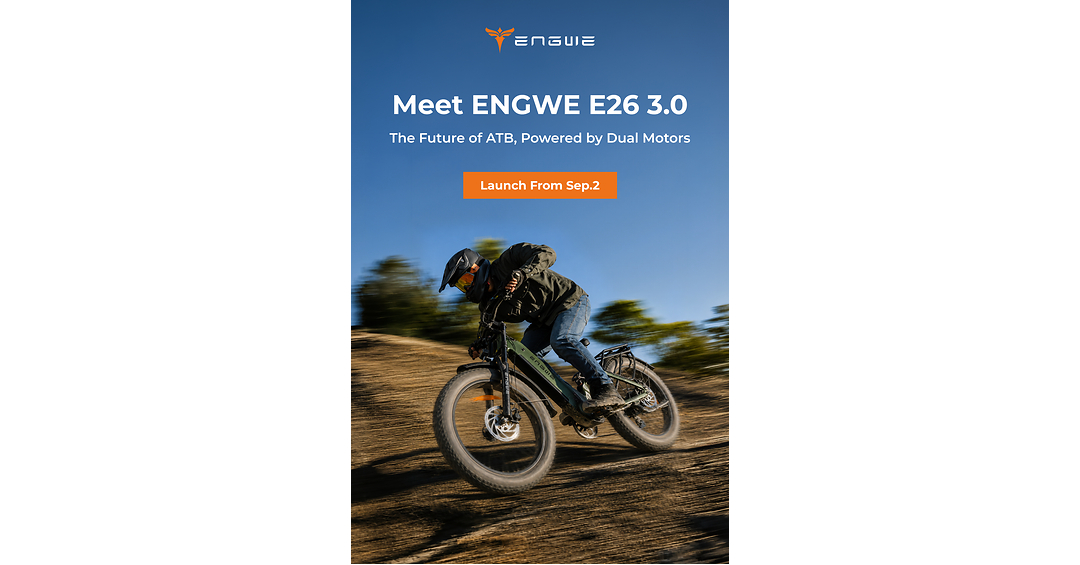 ENGWE Launches E26 3.0, Bringing Dual-Motor Power to the Future of All-Terrain Riding