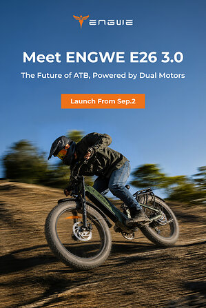 ENGWE Launches E26 3.0, Bringing Dual-Motor Power to the Future of All-Terrain Riding