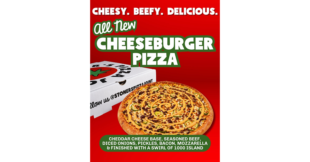 Stoner's Pizza Joint Fires Up Fall with New Cheeseburger Pizza