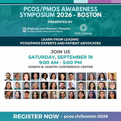 PCOS Challenge and Brigham and Women's Hospital Unite Patients, Experts and Policymakers to Accelerate Progress in PCOS/PMOS