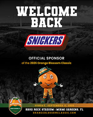 SNICKERS® Returns as the Official Chocolate of the 2026 Orange Blossom Classic