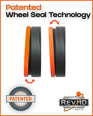 RevHD Awarded U.S. Patents for Wheel Seal Technology